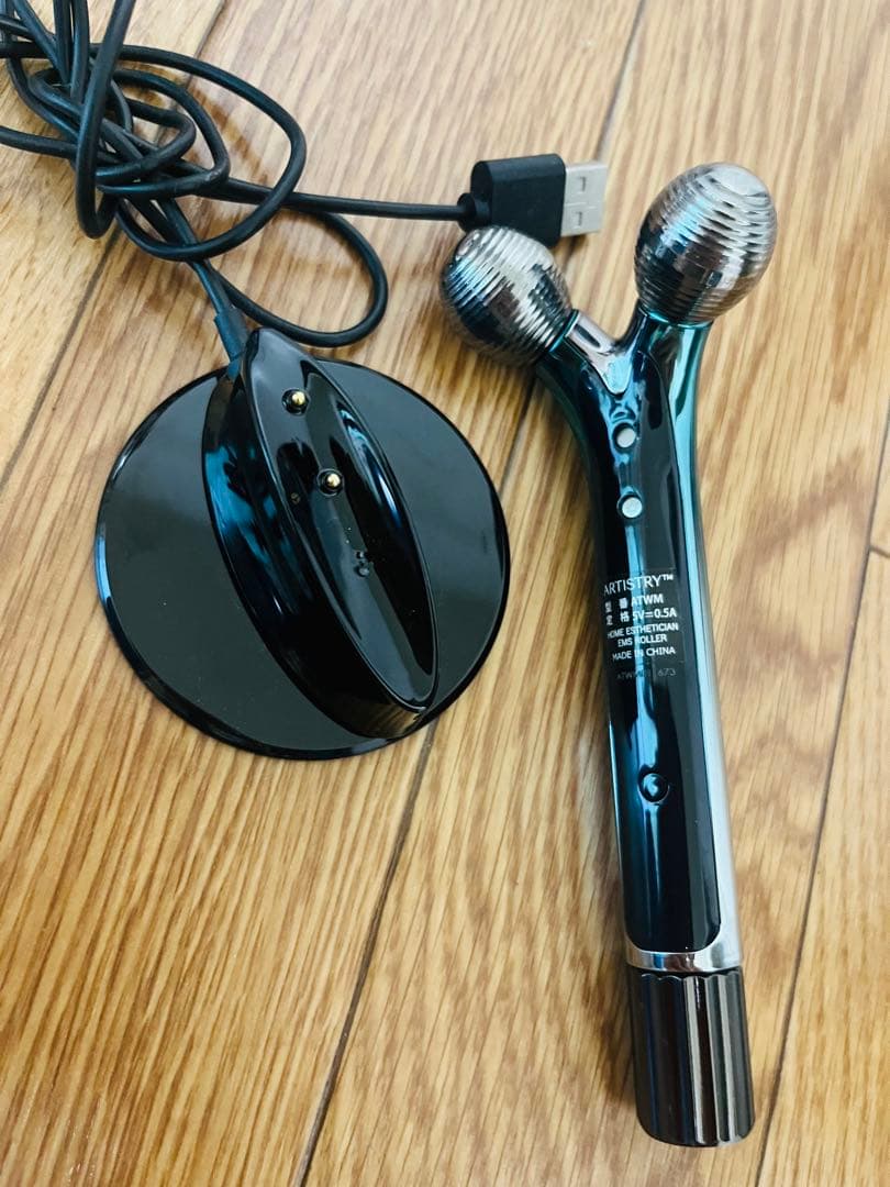 アムウェイ ARTISTRY 美顔器 USB充電式 二頭式