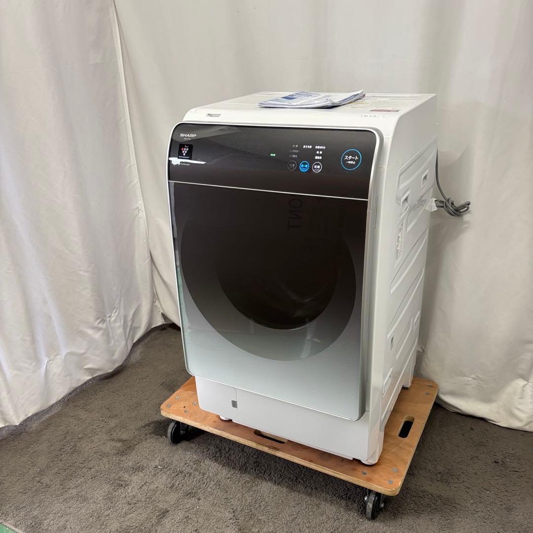 146　ドラム式洗濯機　SHARP　乾燥　11キロ　右開き　設置無料　23年製