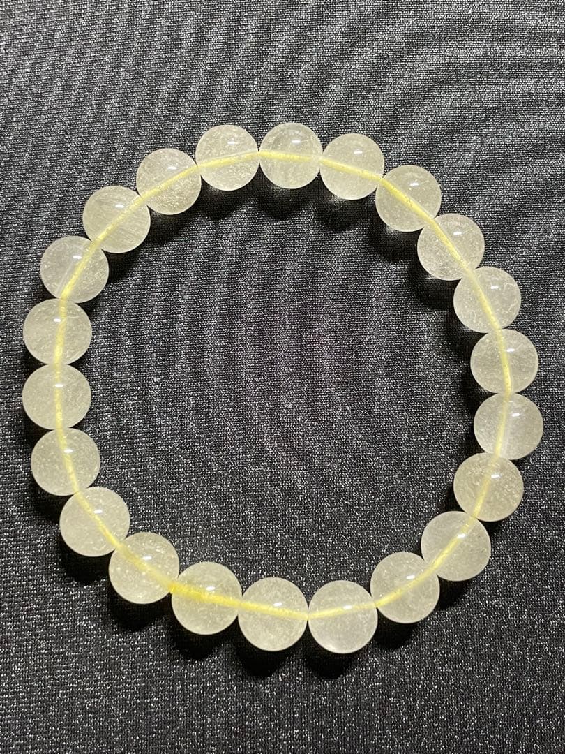 リビアングラス　8mm 鑑別書付き