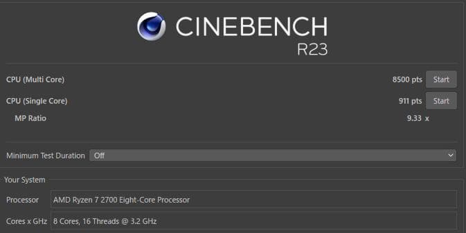 動作確認済　AMD Ryzen 7 2700 AM4 CPU