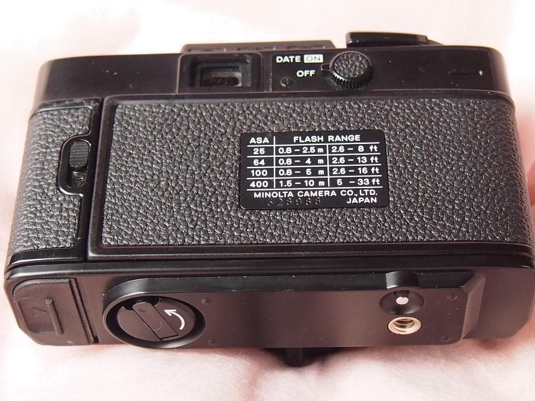 試写済：MINOLTA ミノルタHI-MATIC SD
