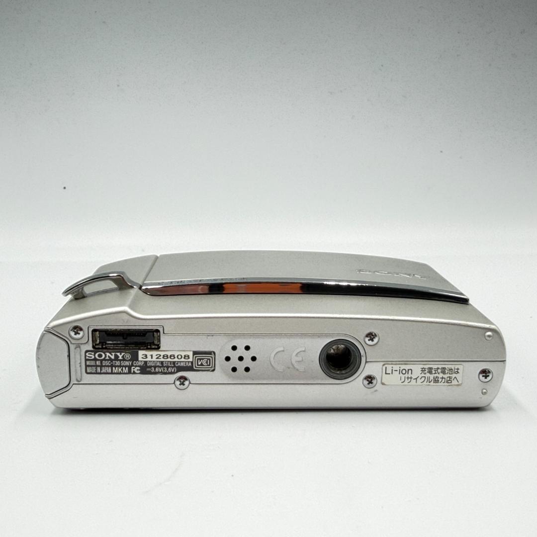 【動作品・特典無料】SONY cyber-shot DSC-T30 SILVER