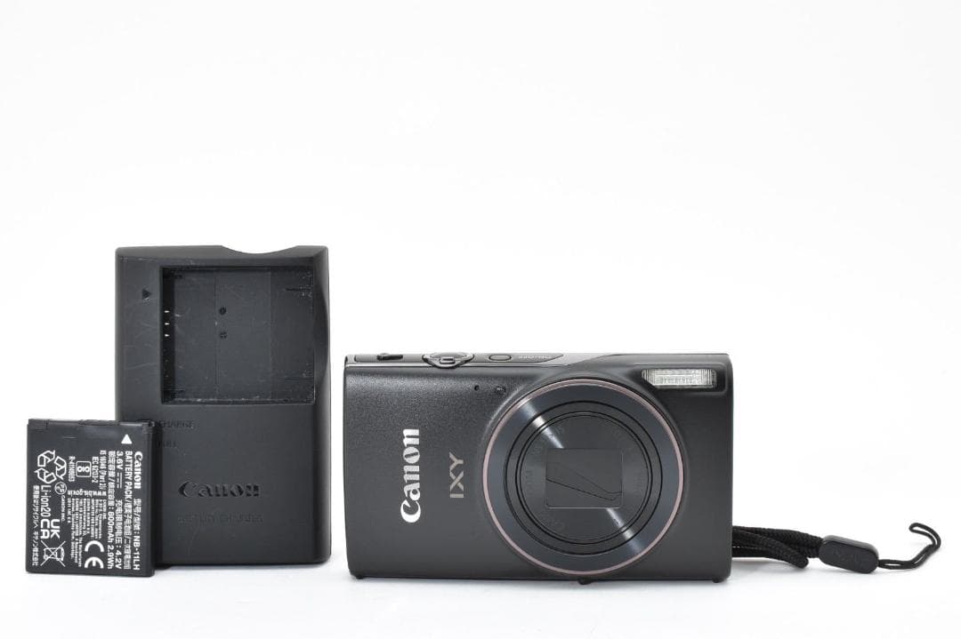 キヤノン CANON IXY650 コンパクトデジタルカメラ ブラック