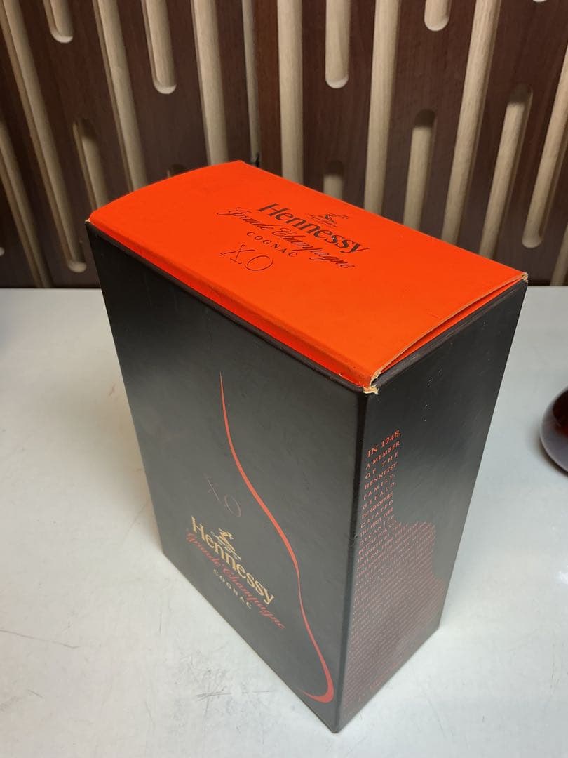 605[未開栓］Hennessy X.O グランドシャンパーニュ 箱入り