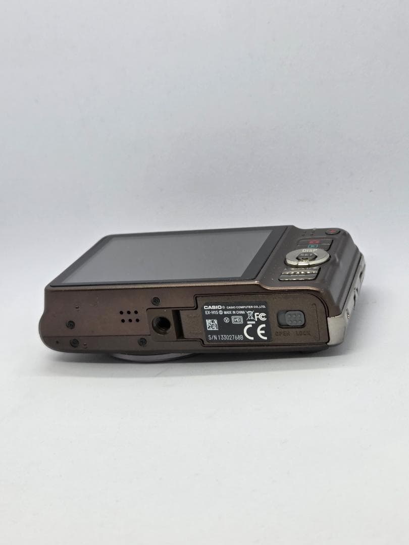 【スマホ転送OK】カシオ CASIO EXILIM EX-H15 ブラウン