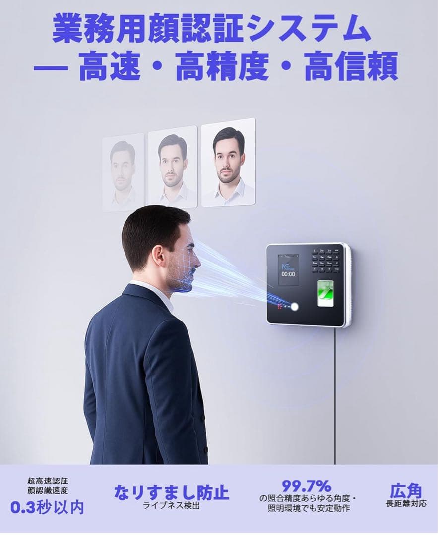 NGeco 顔認証システム 高速・高精度