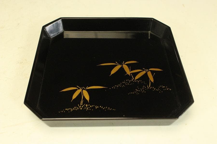 平安象彦作 松竹梅蒔絵 屠蘇揃 共箱(LC782)