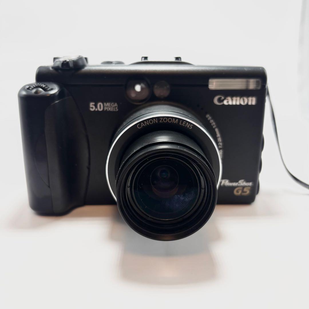 【美品】Canon Power Shot G5 コンパクトデジタルカメラ