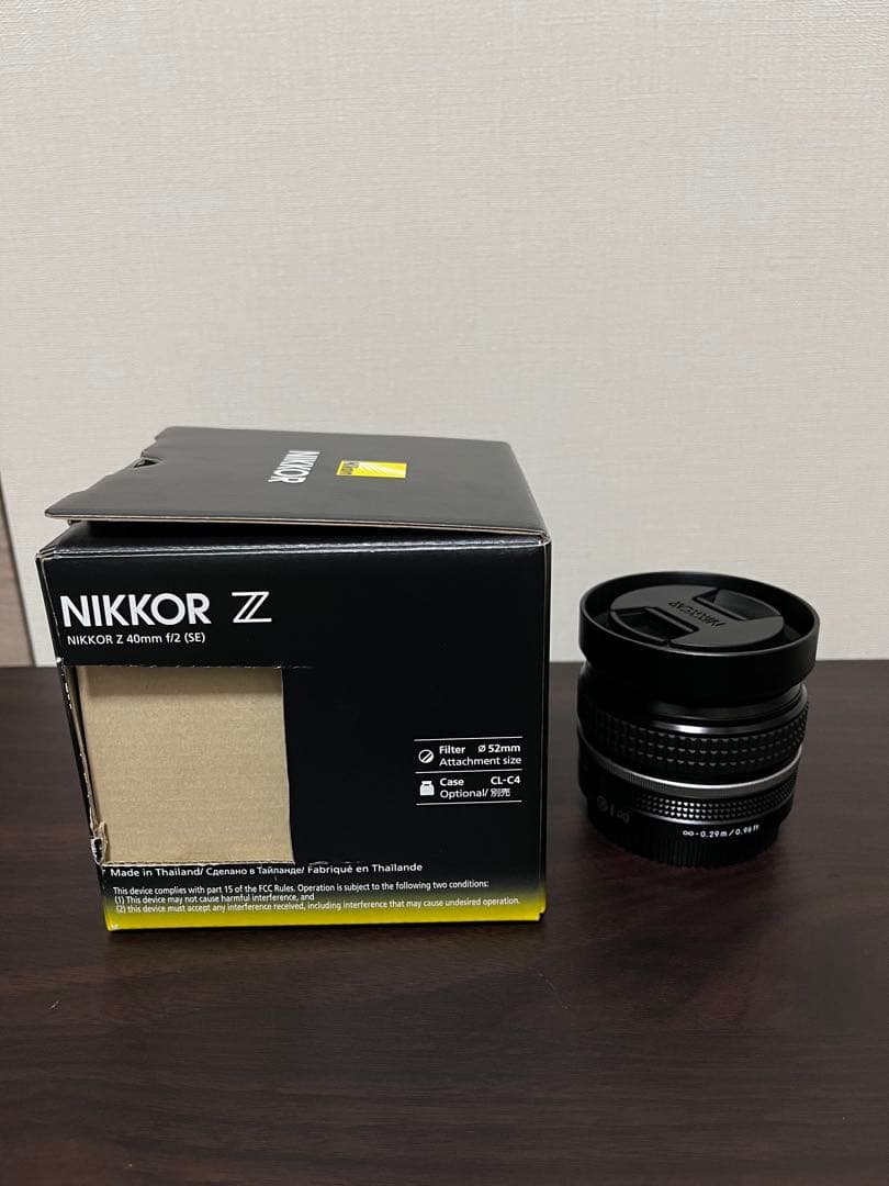 Nikon 40mm F2 SE Zマウント