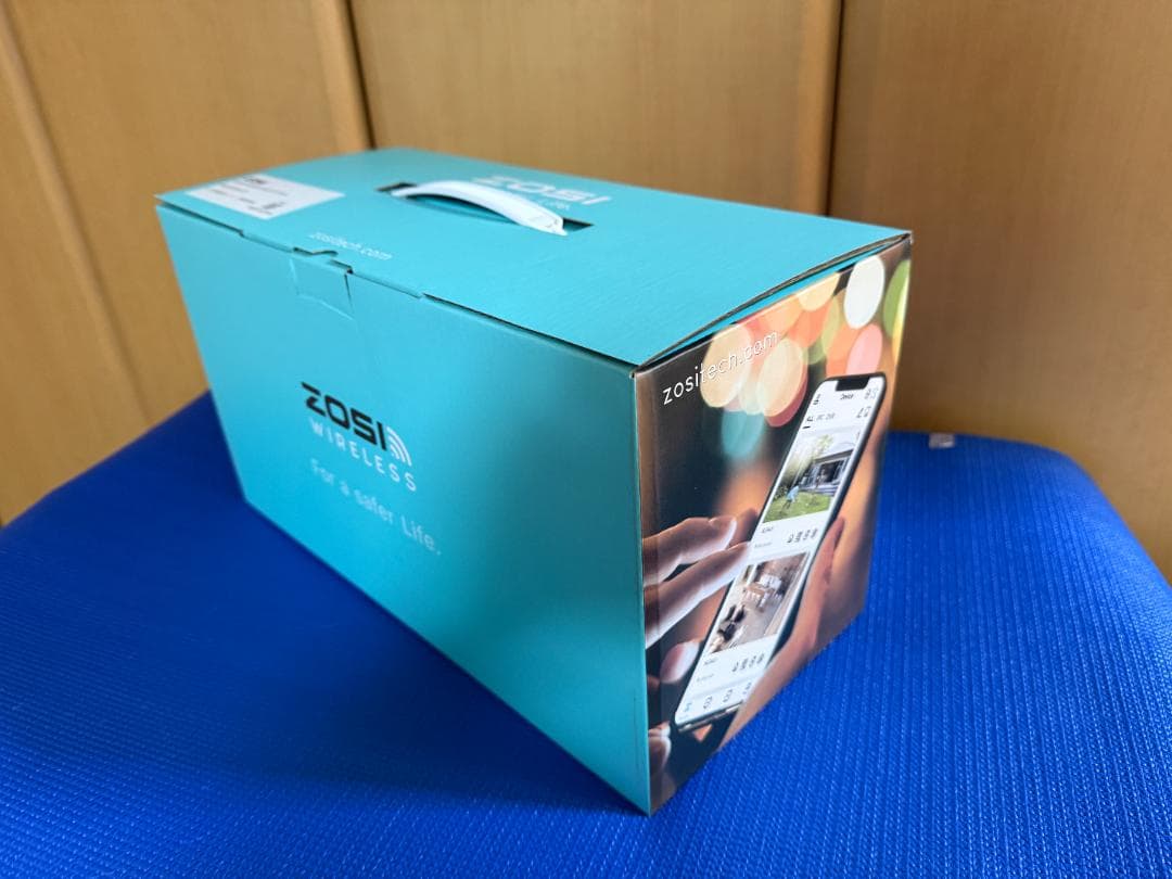 ZOSI 防犯カメラ 4台セット 無線 WiFi6 レコーダー付