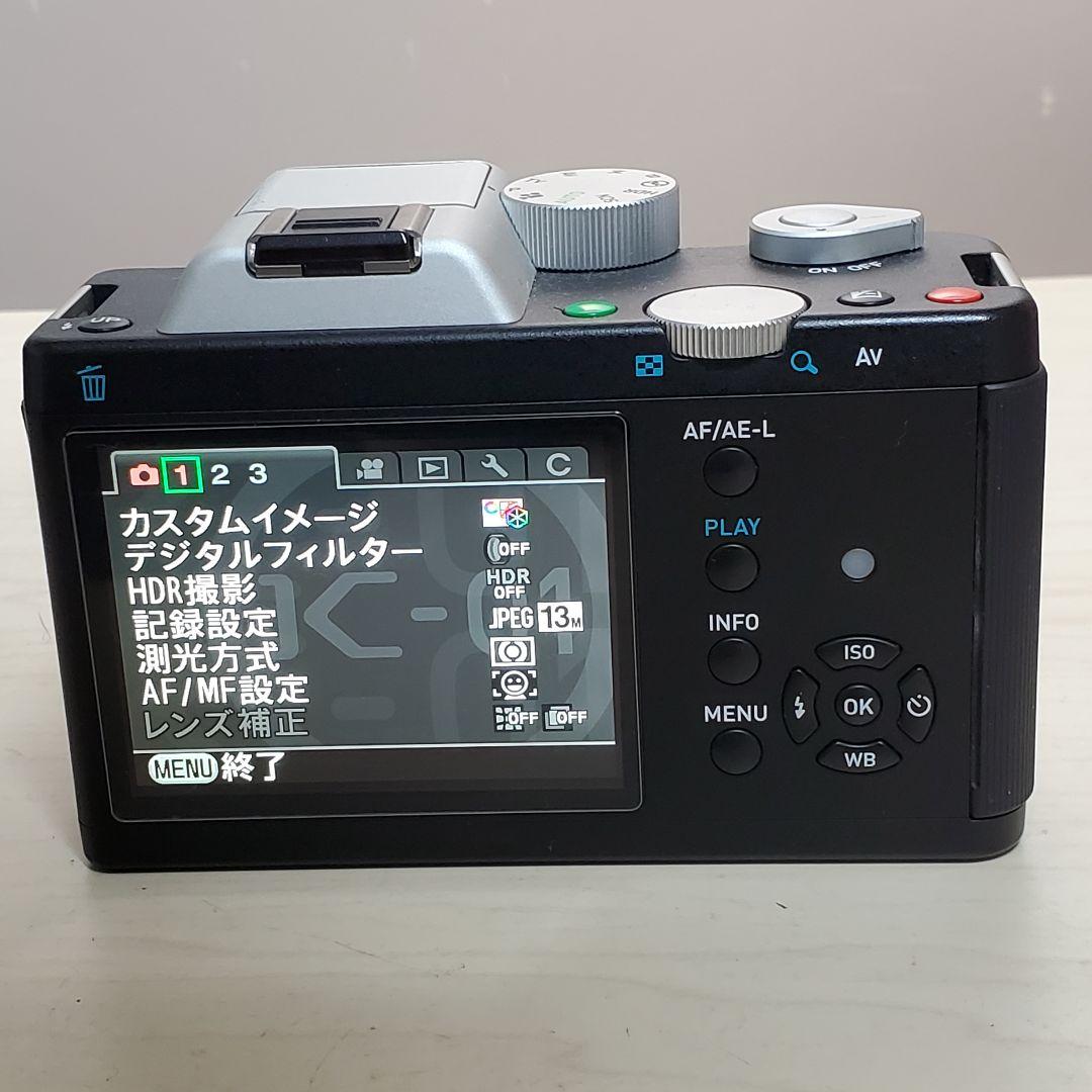 名機 PENTAX K-01 ボディ ブラック ショット数 約1,700回
