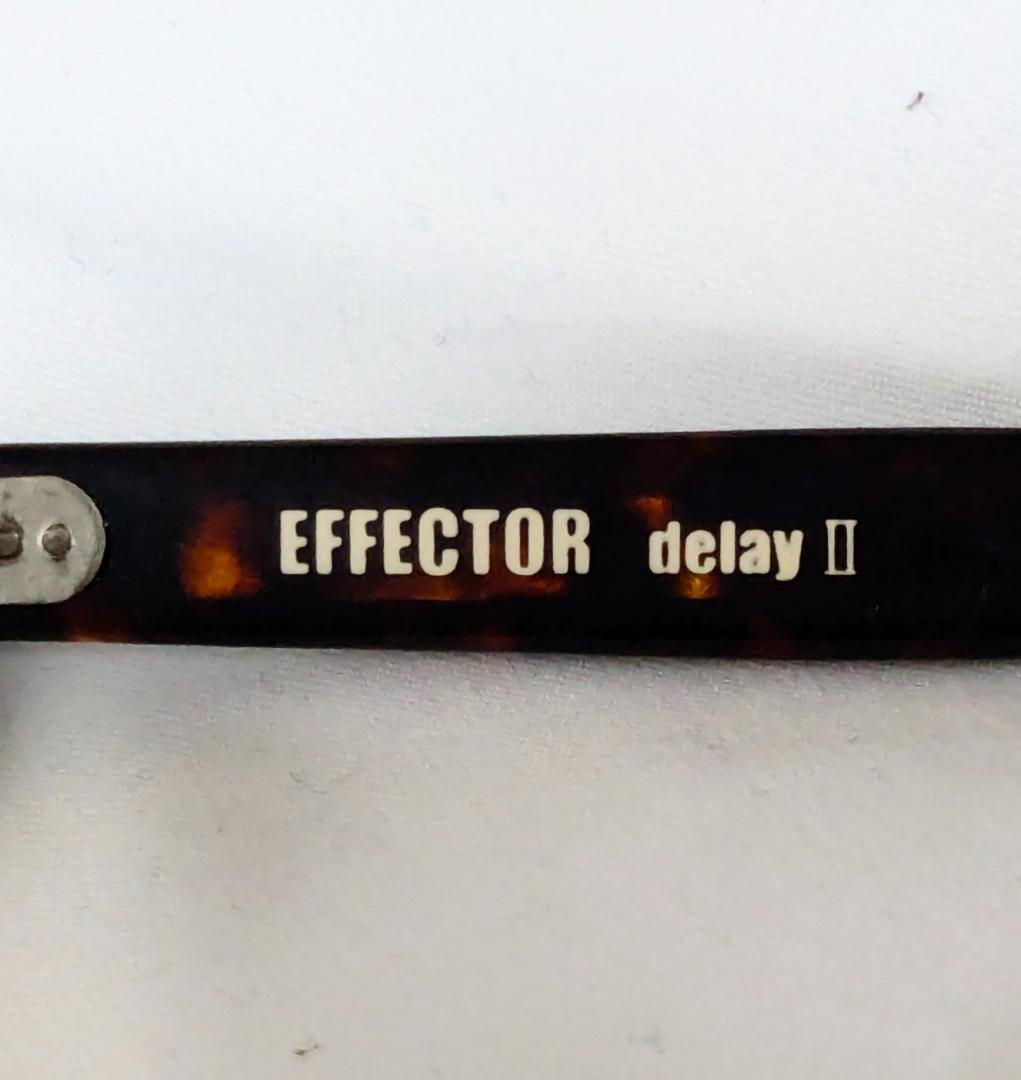 EFFECTOR delay Ⅱ　 ※レンズ（伊達クリア）４月交換済み