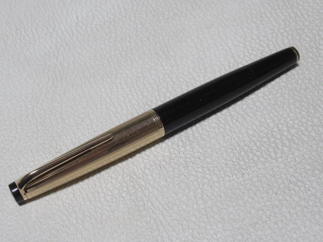 美品'60年代共箱◆2桁シリーズ モンブランNo72ペン先18K 金張キャップ