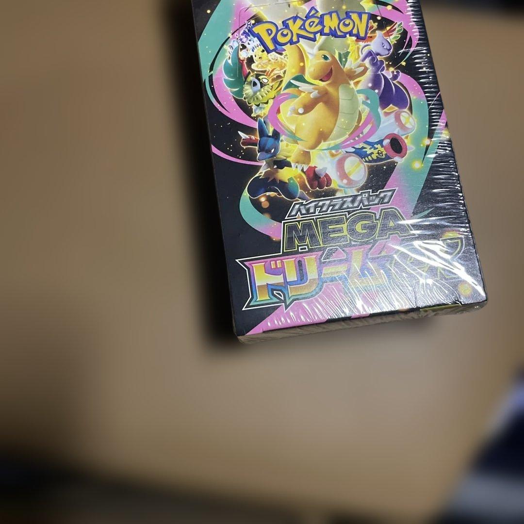 新品未開封 ポケモンカードゲーム MEGAドリームex 1BOX シュリンク付き