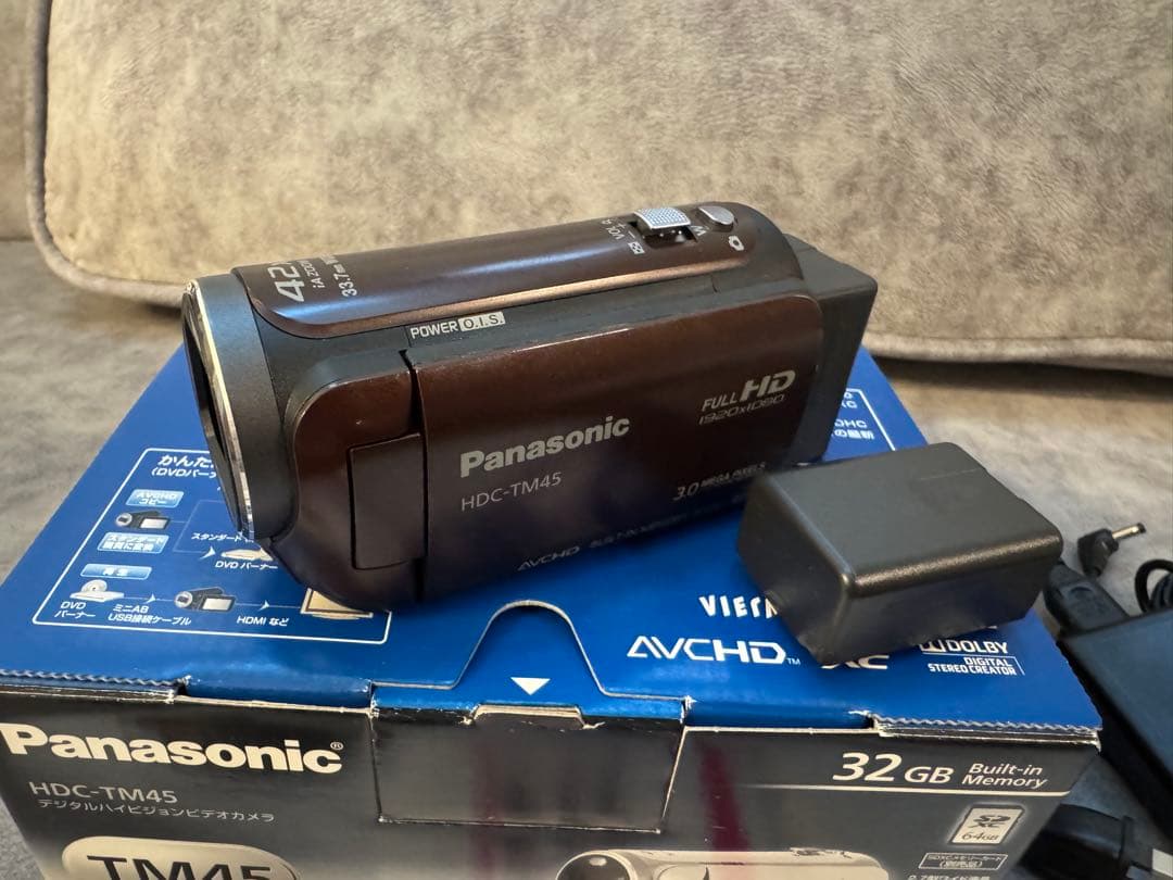 Panasonic ビデオカメラHDC-TM45 ブラウン