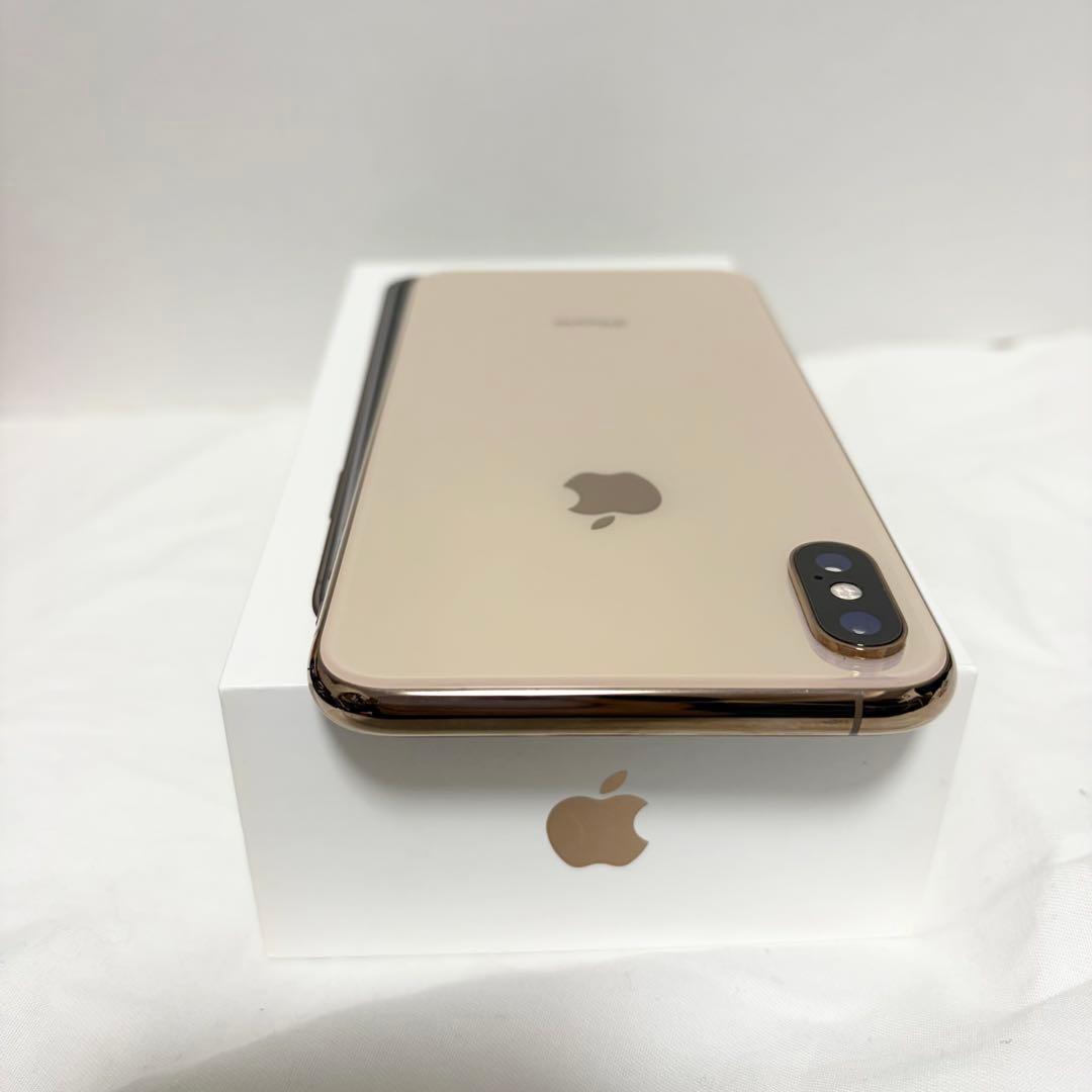 iPhone Xs Max 256GB ゴールド 本体 箱付 美品 SIMフリー