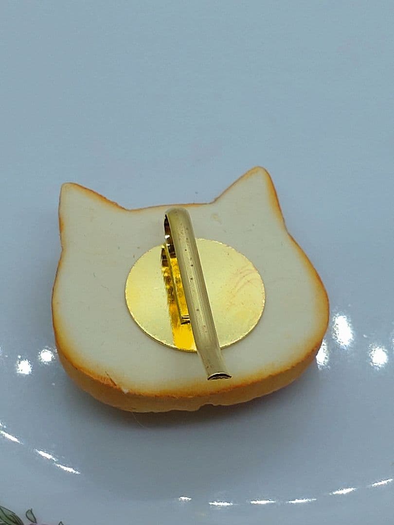 猫ちゃんトースト ハムエッグ フェイクフード 食品サンプル ポニーフック