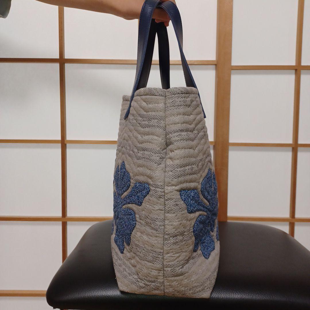 キルト　ハンドメイド　バッグ