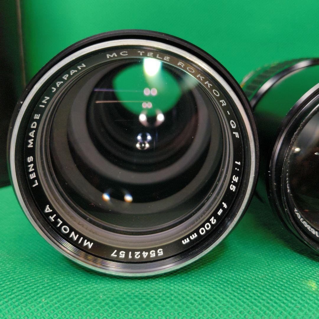 マ*ス様 MINOLTA レンズ 4本 / SRT101ボディ 1台 合計5点