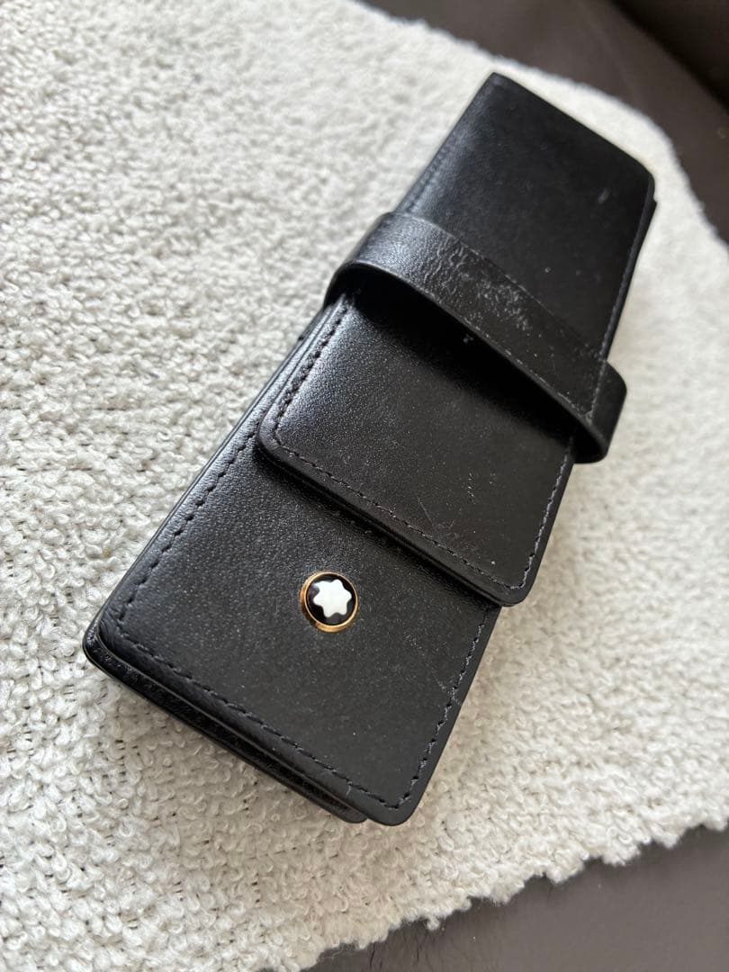 ◾️MONT BLANC SIENA◾️モンブラン シエナ◾️ペンケース◾️黒色◾️