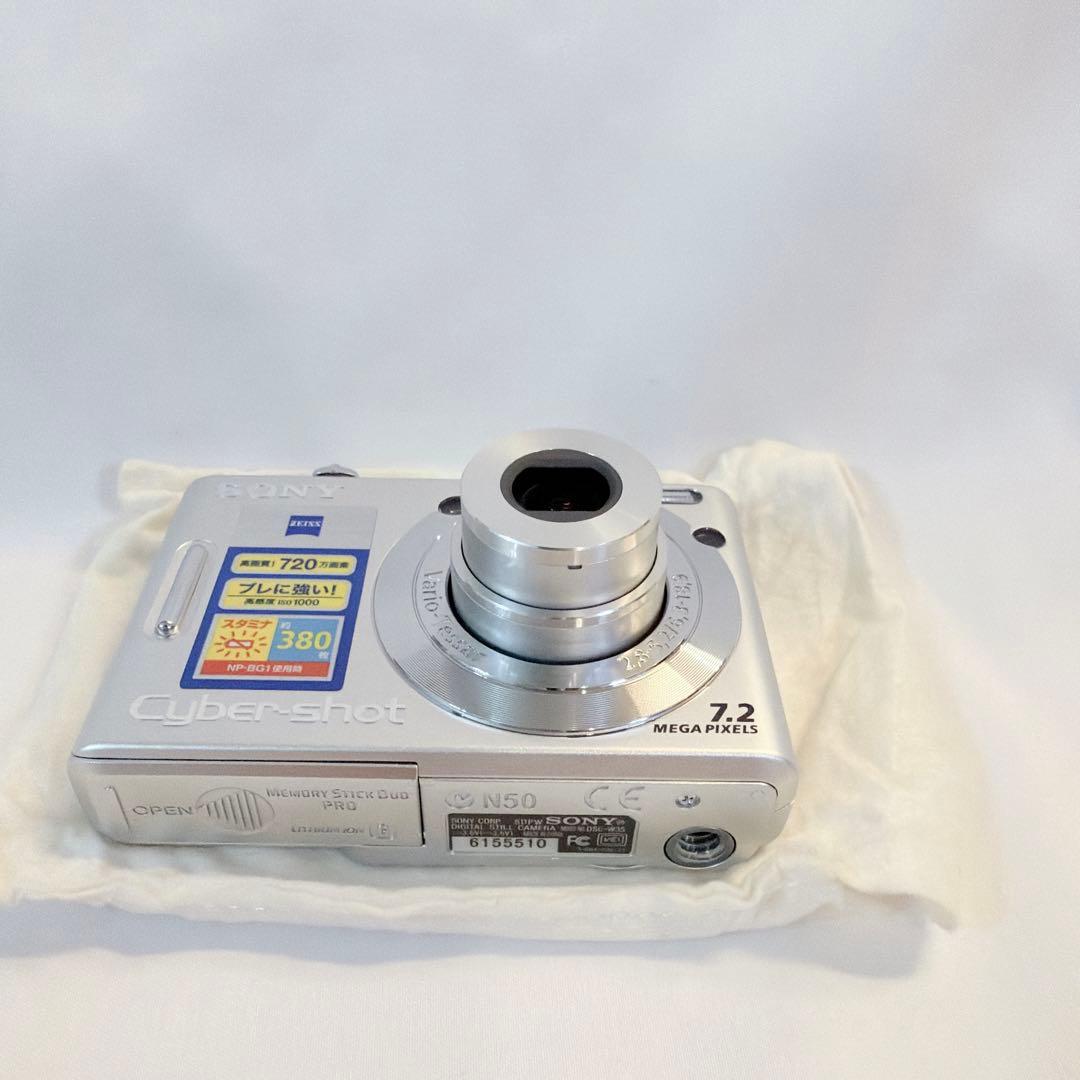 【極美品】SONY ソニー Cyber-Shot DSC-W35 デジカメ
