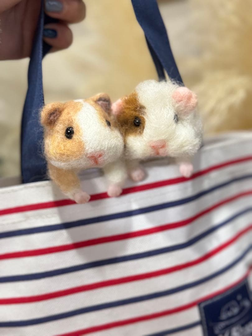 クリップペット　羊毛フェルト　うちの子オーダー　マスコット　ペット