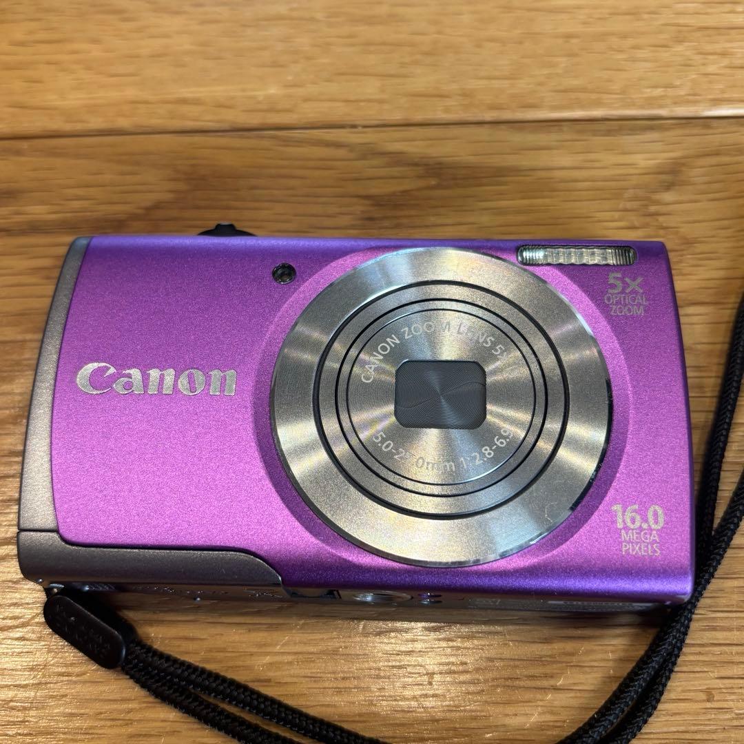 Canonキヤノン★PowerShot A3500 IS★パープル★動作確認済み