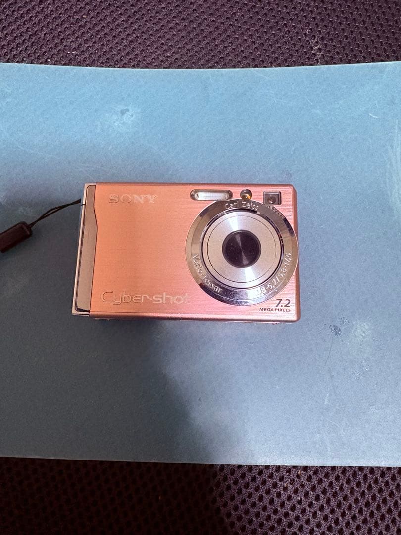デジカメ　ソニー　サイバーショット　DSC-W80 ピンク　動作品　美品