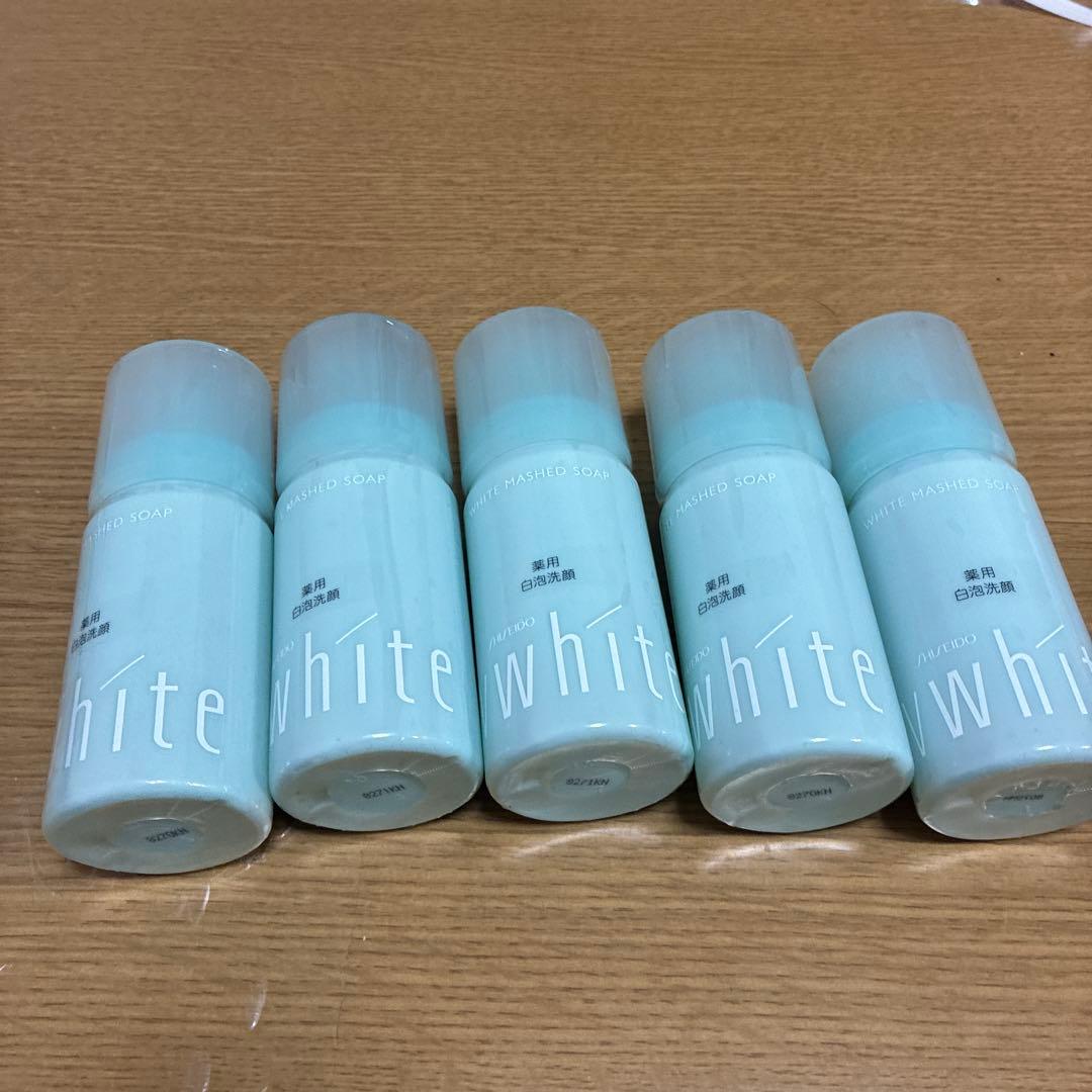 資生堂UVホワイト ホワイトマッシュソープ 140ml 5本セット 未開封
