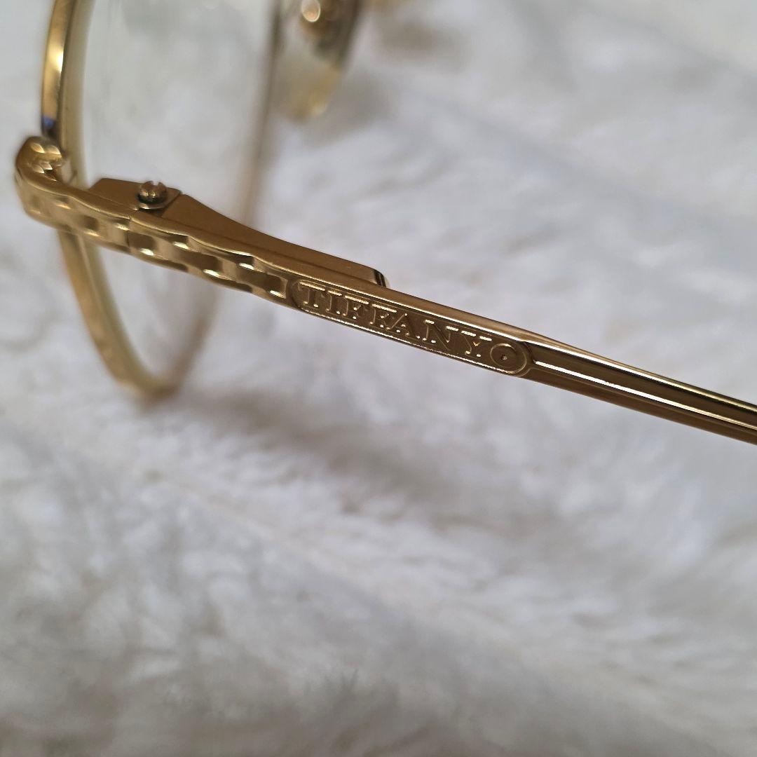 Tiffany LUNETT 23k gold sunglasses 希少