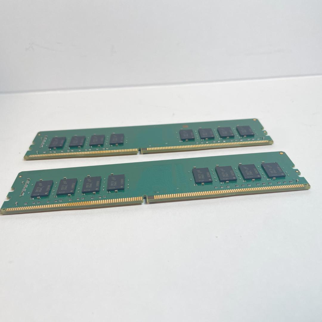 【美品】Crucial 32GB 16GBx2 DDR4-3200 デスクップ用