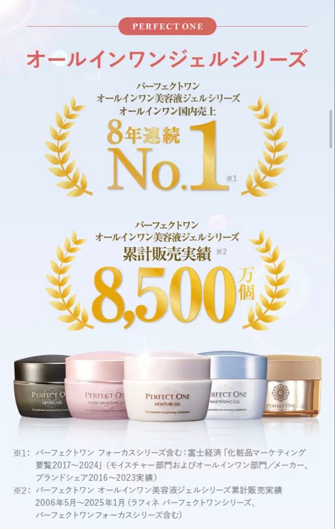 【ころリン】パーフェクトワン　ジェル・美容液・シャンプー 4セット 新品