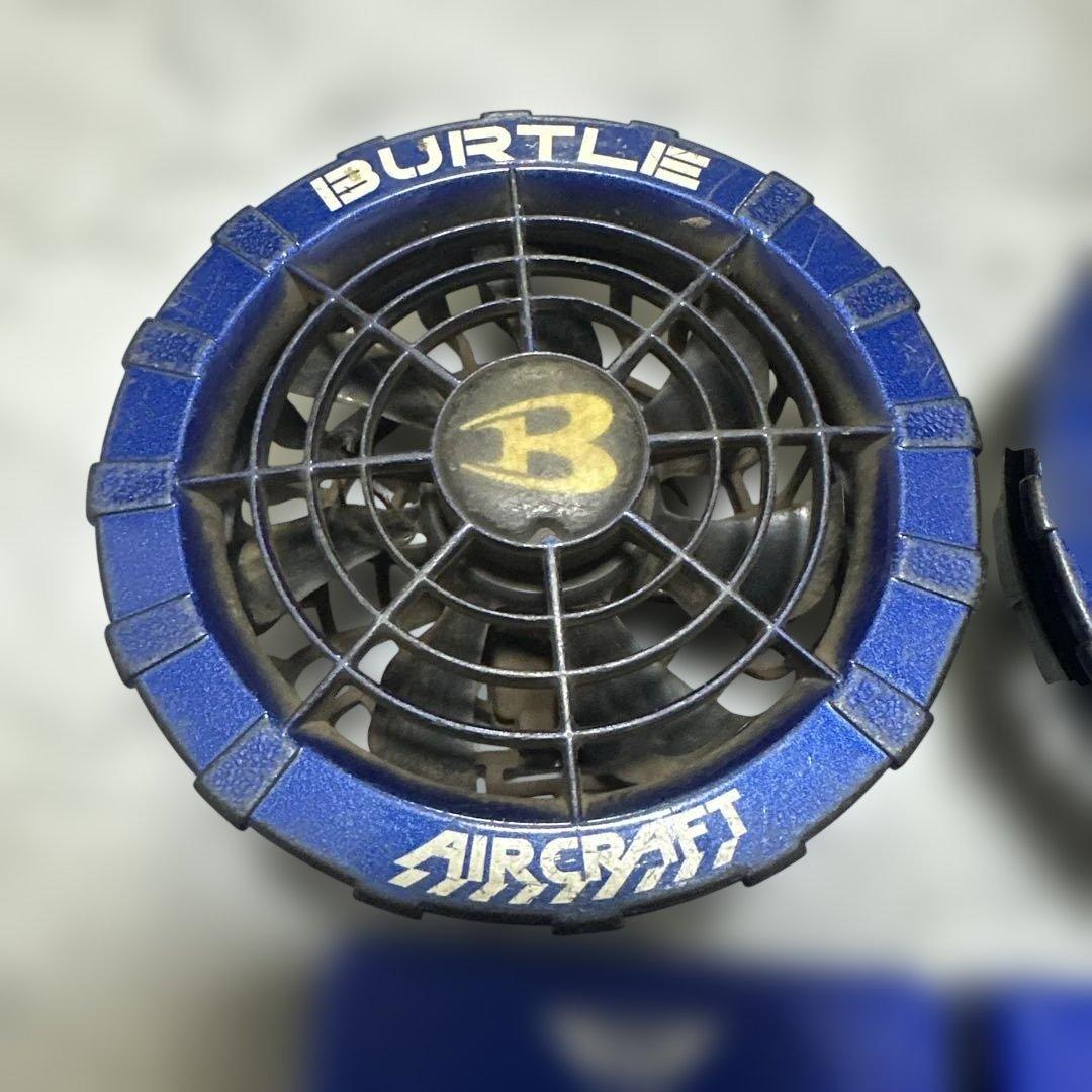BURTLE 空調服　バッテリー2個　ファン　コード　セット