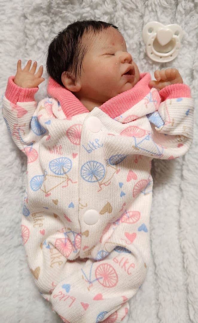 特価☆短期出品　リボーンドール　小さな新生児赤ちゃん　リアルベビー　創作人形