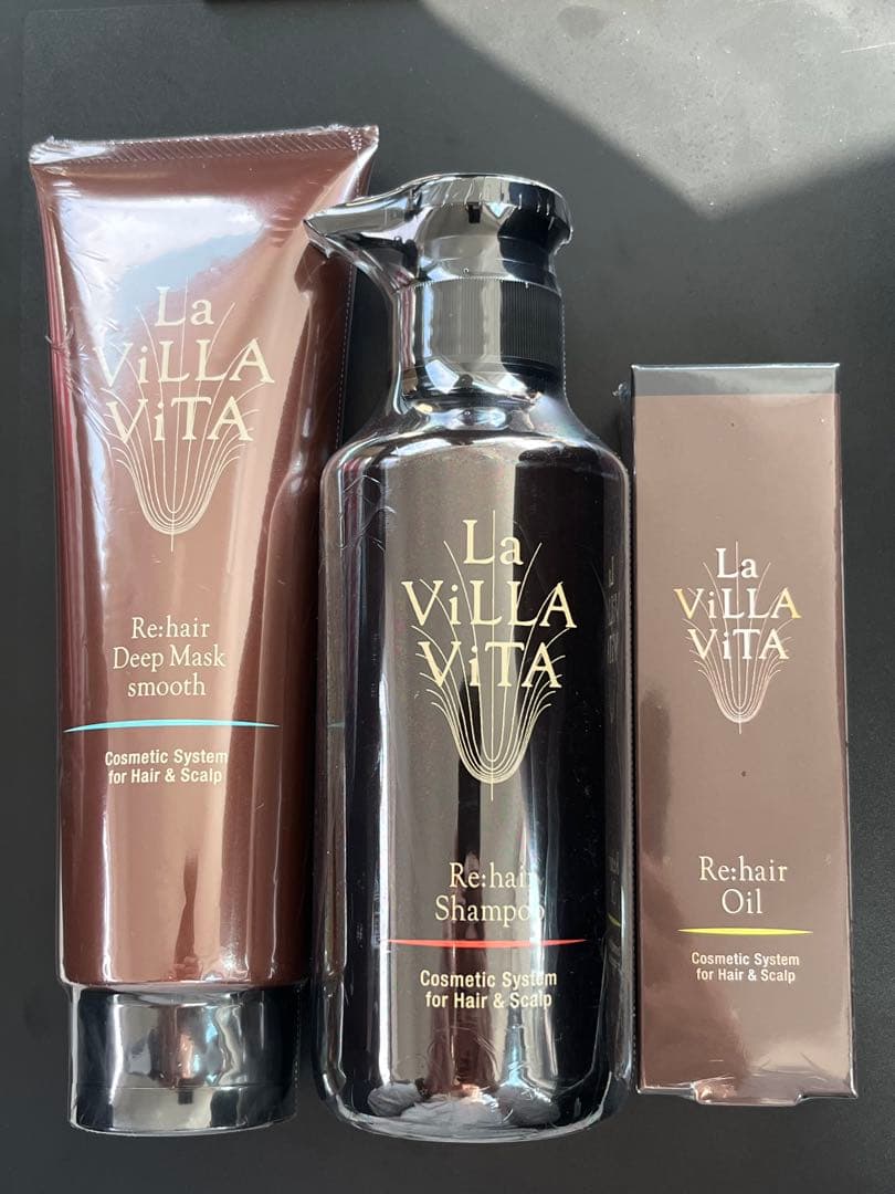 La VILLA VITA リハールシャンプー・マスク・オイルセット