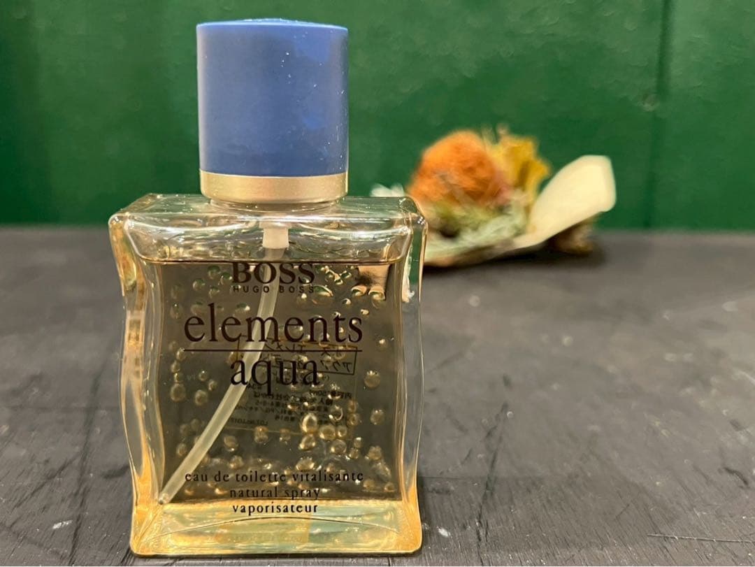 ヒロ＊希少 廃盤 ヒューゴボス エレメンツアクア　オードトワレ 50ml