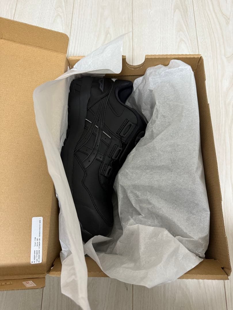 ASICS 安全靴 BOAシステム ブラック 26.0 cm
