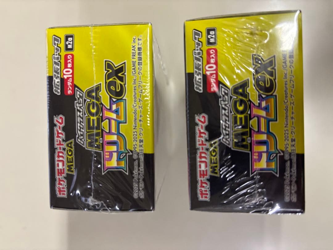 ポケモンカードbox 　MEGAドリームex 計2箱 シュリンク有