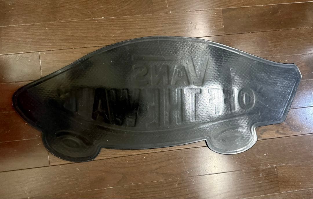VANS OFF THE WALL ラバーマット 非売品 店舗用　黒