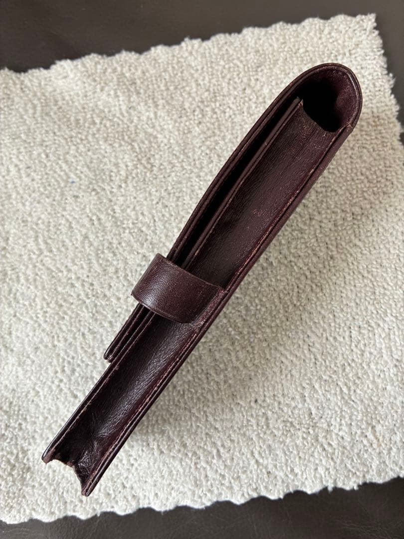 ◾️MONT BLANC SIENA◾️モンブラン シエナ◾️ペンケース◾️濃茶色◾️