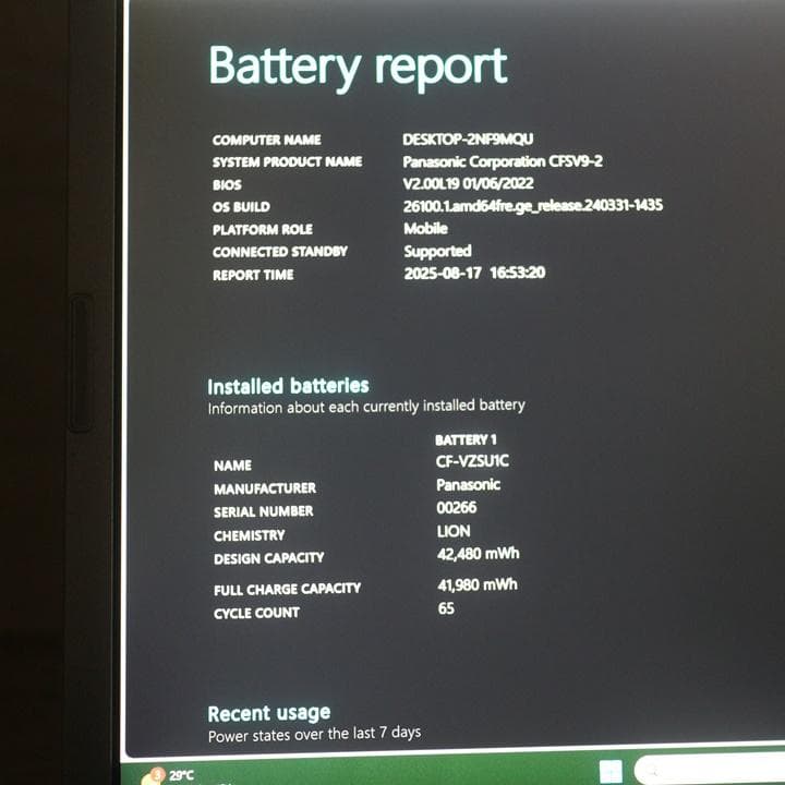 美品 cf-sv9 レッツノート メモリ16GB Office SSD256GB