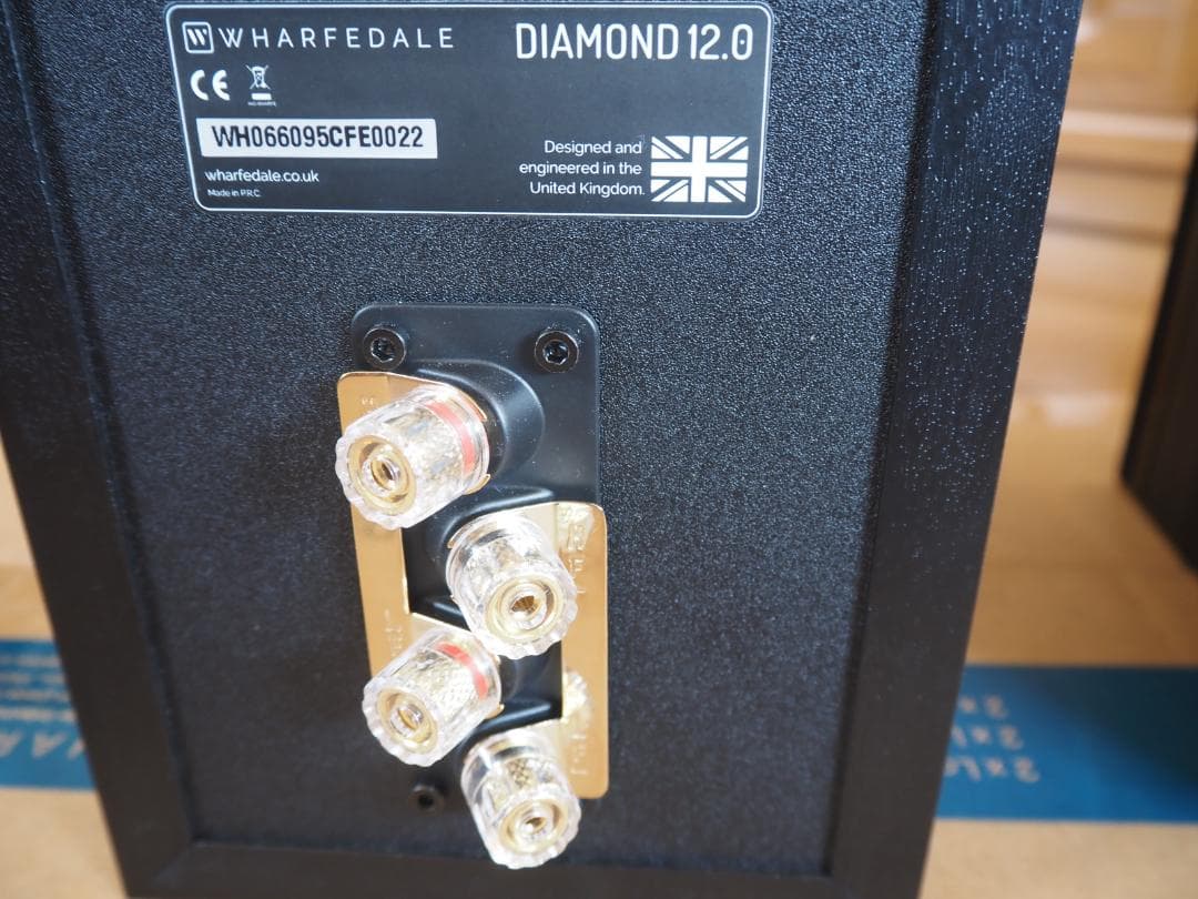 ■ワーフェデール Wharfedale Diamond 12.0 ブラックペア