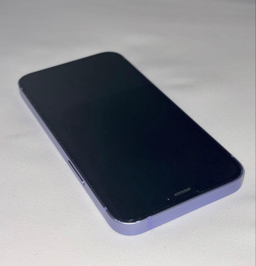 iPhone12mini パープル SIMフリー 純正バッテリー100%