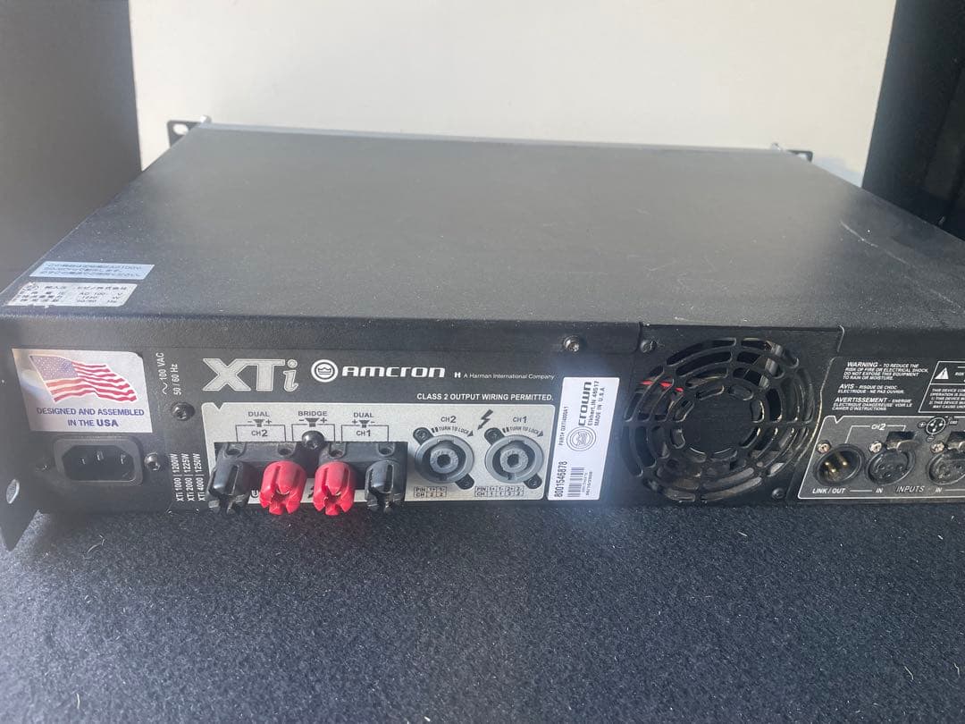 AMCRON XTI 4000 パワーアンプ