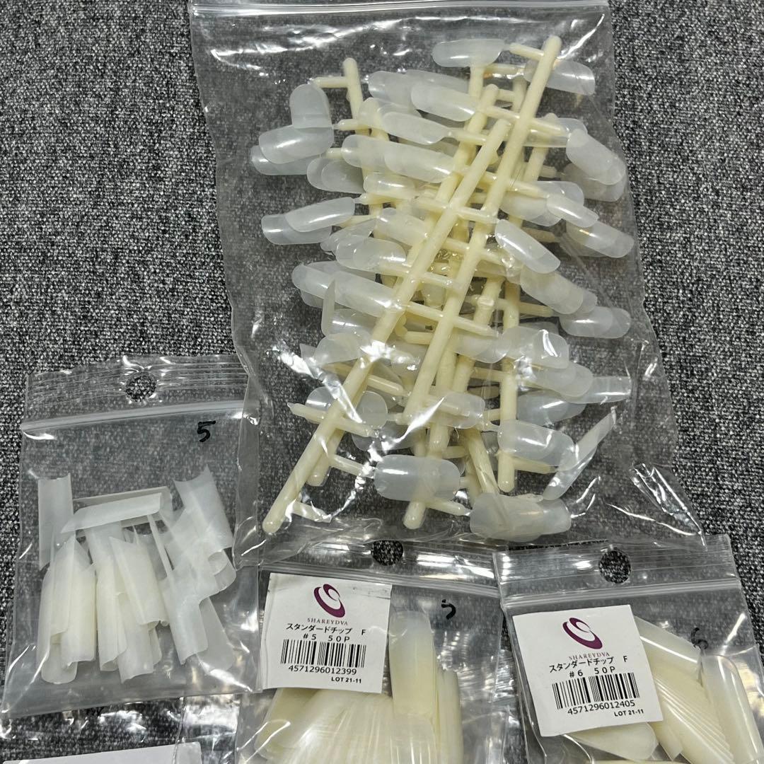 JNA JNEC ネイル検定1級 ネイルチップ トレーニングハンド まとめセット