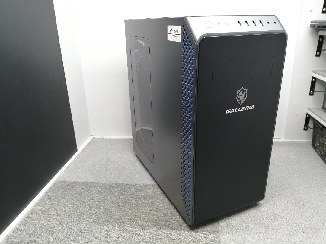 美品 GALLERIA PCケース ATX対応 グレー