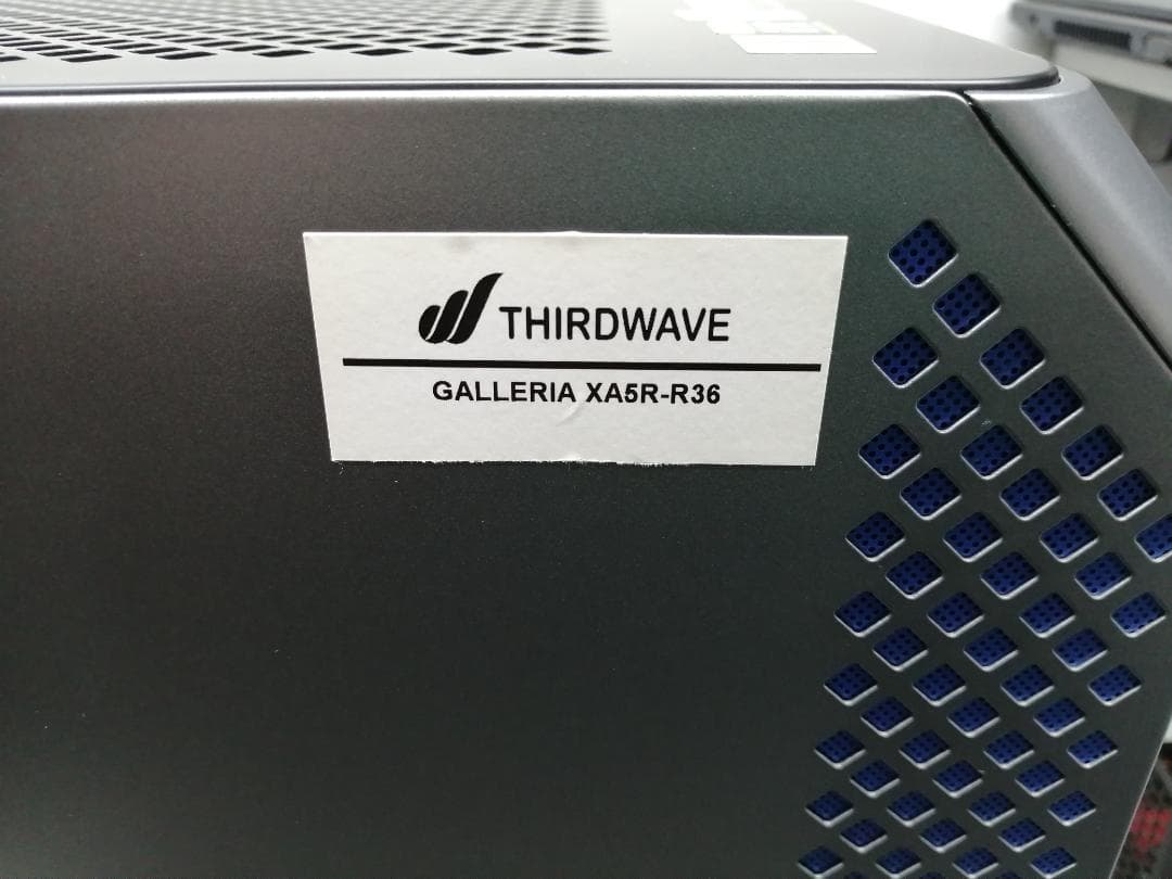 美品 GALLERIA PCケース ATX対応 グレー