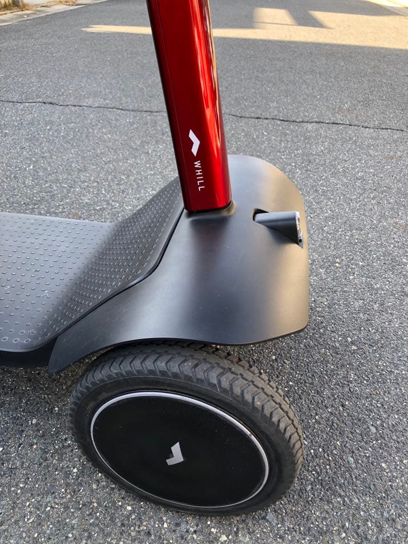 WHILL　Model S　4輪スクーター　電動車いす　　赤色　フルオプション