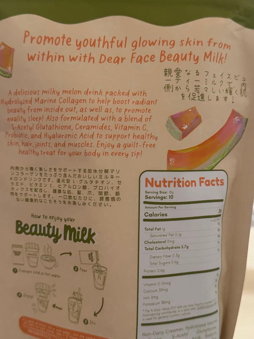 その他 BEAUTY MILK MELON