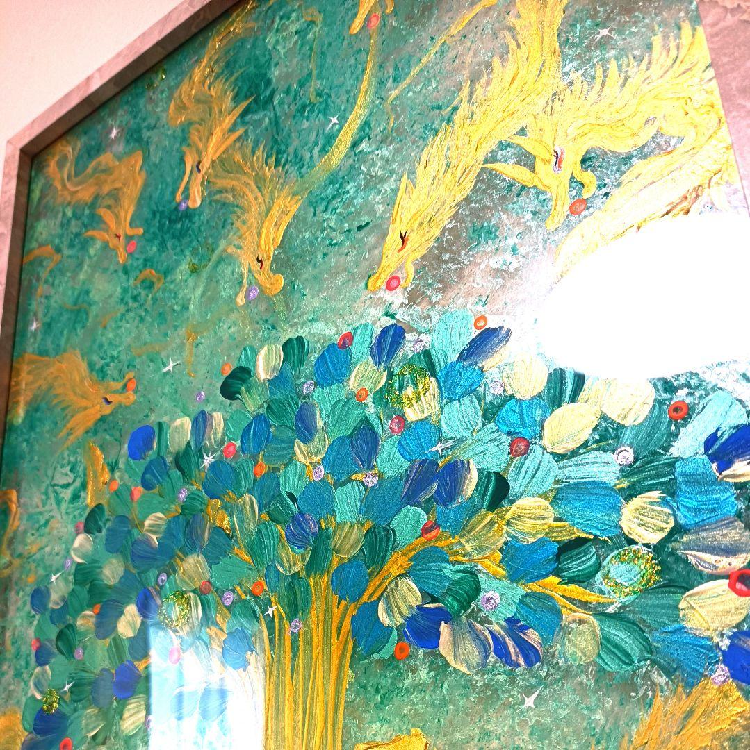 開運絵画　❀龍の集い　龍スポット❀実り